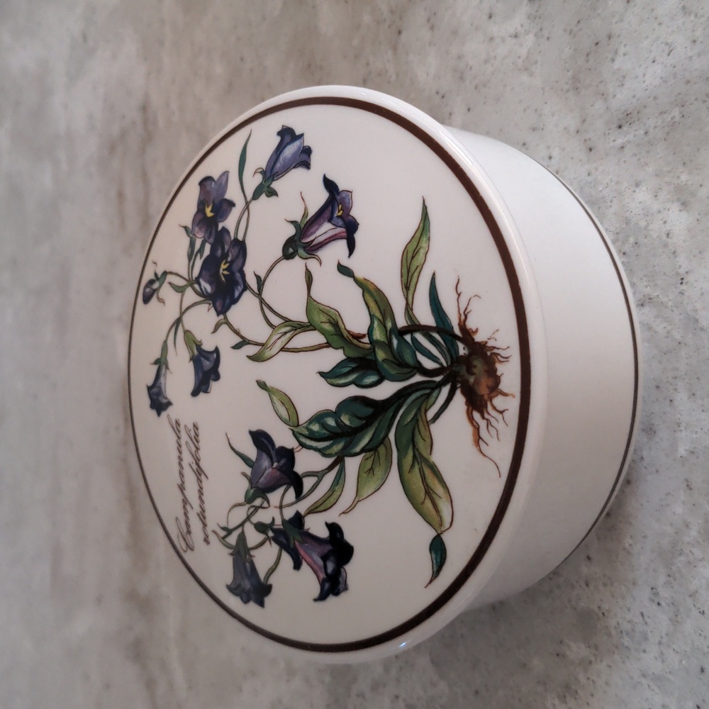 EUC Vintage Villeroy & Boch Stunning Porcelain Trinket Box